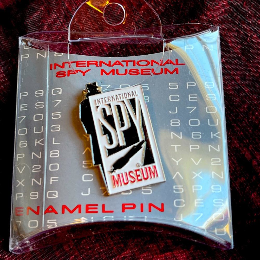 Intl’ Spy Museum Enamel Pin